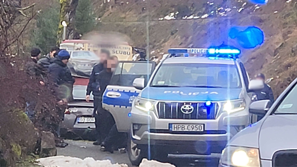 Sceny jak z filmu, padły nawet strzały. Obława policji zakończona - fot. Jarosław Wrona