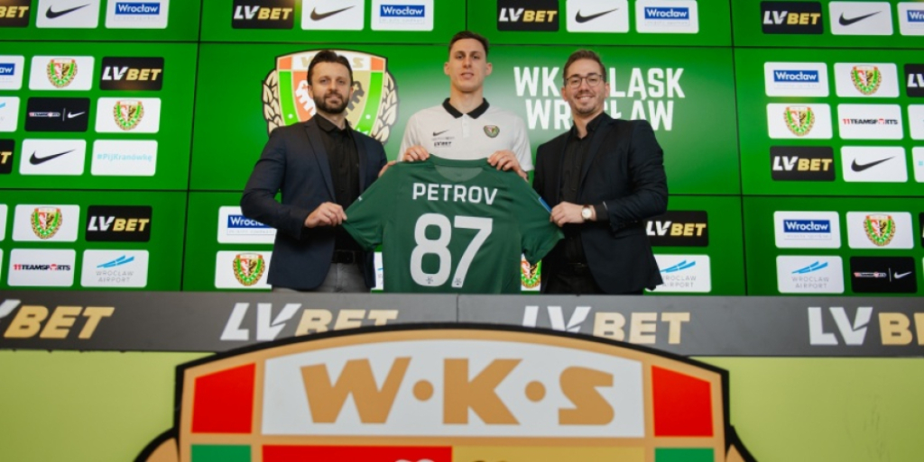 Bułgarskie wzmocnienie piłkarskiego Śląska - fot. slaskwroclaw.pl