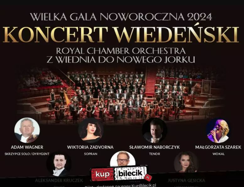 Wielka Gala Noworoczna - Koncert Wiedeński z Wiednia do Nowego Jorku - fot. mat. prasowe