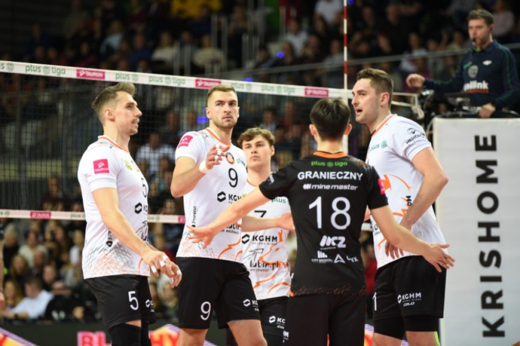 Siatkarze KGHM Cuprum zagrają w Katowicach z GKSem - fot. ks.cuprum.pl