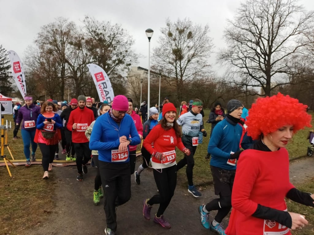 Zakochaj się w bieganiu! Zbliża się Bieg Walentynkowy Radia Wrocław - fot. archiwum Radio Wrocław