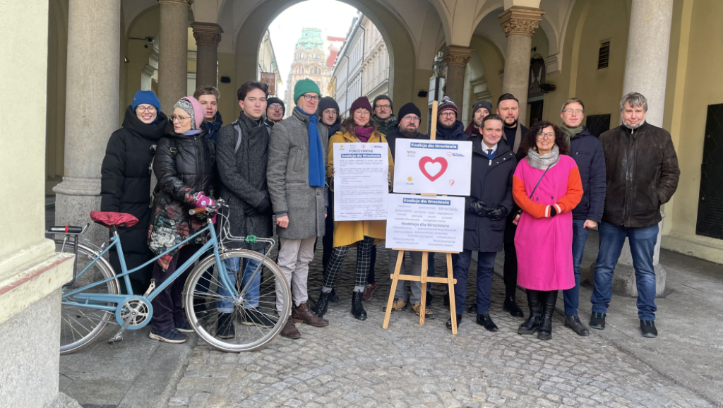 Do "Koalicji dla Wrocławia" dołączył największy ruch miejski - Stowarzyszenie Akcja Miasto - fot. RW