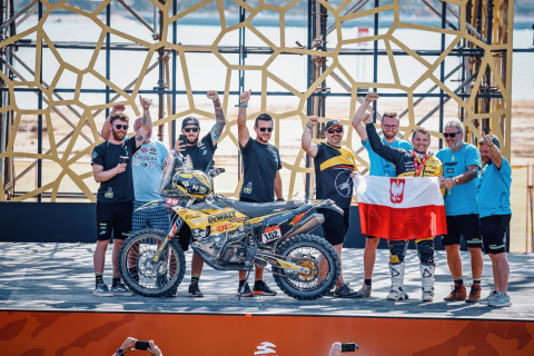 Zrealizował swoje marzenie. Wystartował i ukończył Rajd Dakar   - 3