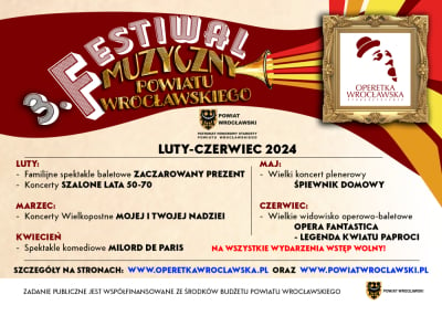 18 koncertów w 9 gminach, poznaliśmy program Festiwalu Muzycznego Powiatu Wrocławskiego