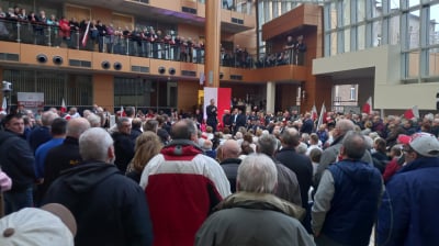 Mateusz Morawiecki w Legnicy: "Wr&oacute;cimy na pewno. Prawo i Sprawiedliwość jest obozem zwycięskim"