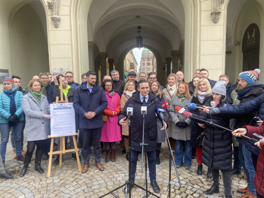 .Nowoczesna dołączyła do koalicji tworzonej przez Michała Jarosa - fot. mat. prasowe (Twitter: Michał Jaros)
