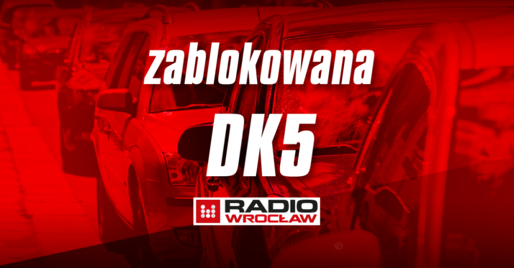 Na DK5 wypadek czterech osobówek [AKTUALIZACJA]  - fot. Radio Wroclaw