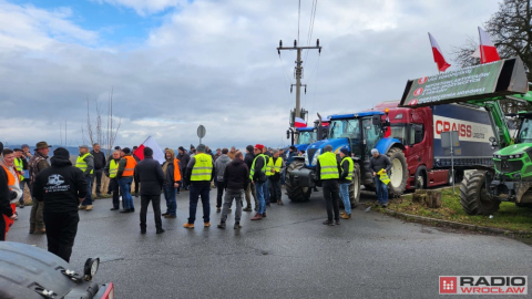 Rolnicy znów protestowali na dolnośląskich trasach  - 0