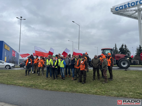 Rolnicy znów protestowali na dolnośląskich trasach  - 3