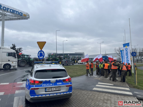 Rolnicy znów protestowali na dolnośląskich trasach  - 5
