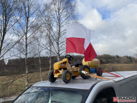 Rolnicy znów protestowali na dolnośląskich trasach  - 7