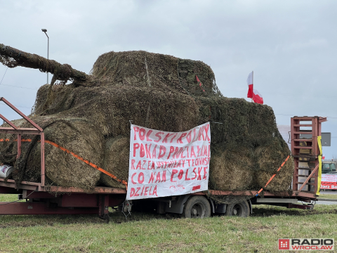 Rolnicy znów protestowali na dolnośląskich trasach  - 16