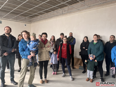 Jak idzie budowa przedszkola i żłobka na Złotnikach? Rodzice mogli zajrzeć do środka - 2