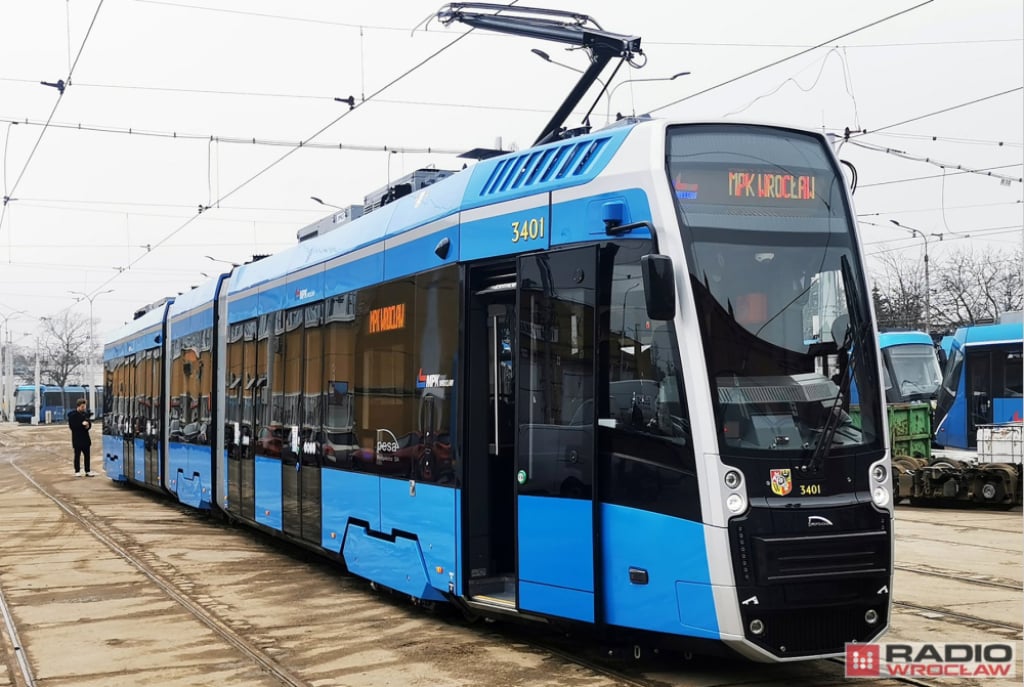 Wrocławianie ocenili nowy tramwaj PESY, przypadł im do gustu - fot. archiwum Radia Wrocław 