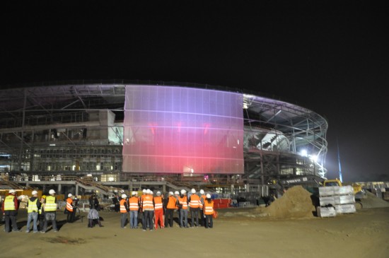 Stadion rozbłysnął tęczą barw