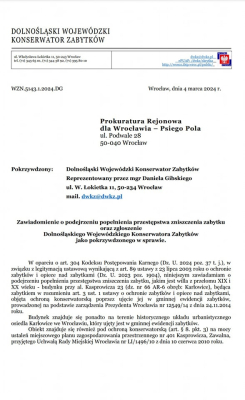 Prokuratura zajmie się nielegalną rozbiórką wilii we Wrocławiu? Jest już zawiadomienie w tej sprawie - 2