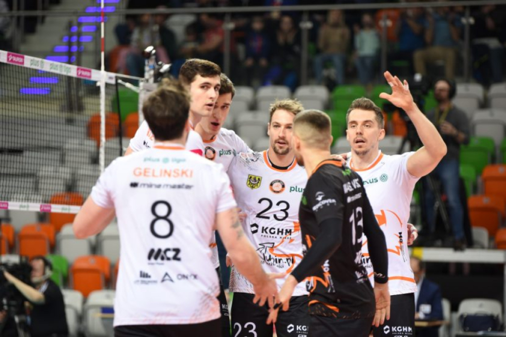 Siatkarze Cuprum nie dali rady faworytowi - fot. ks.cuprum.pl