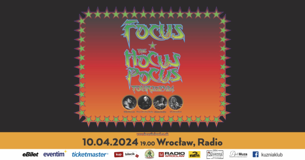 Focus powraca do Polski z trasą Hocus Pocus Tour 2024! - fot: materiały prasowe