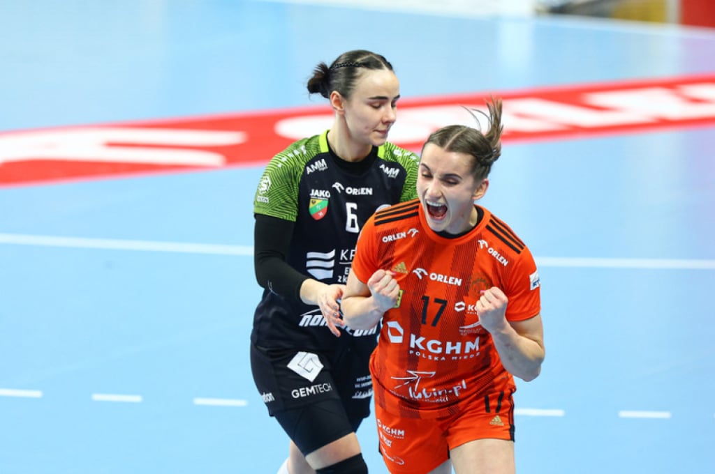 Zagłębie znowu górą w starciu z KPR - fot. mat. prasowe KGHM MKS Zagłębie Lubin/ORLEN Superliga Kobiet