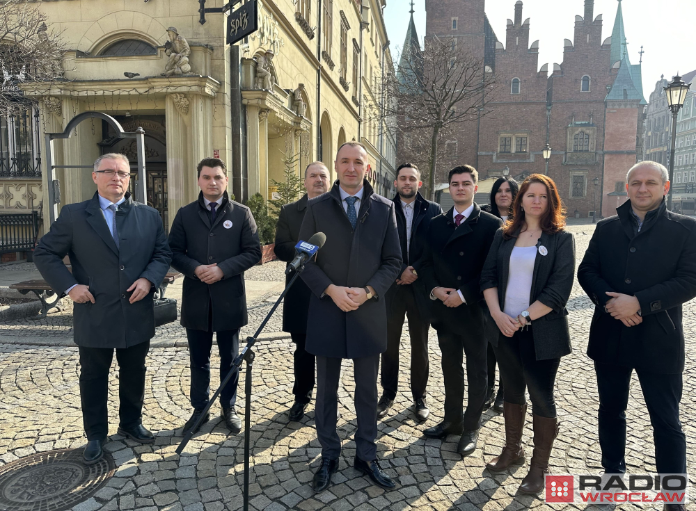 Konfederacja przedstawiła receptę na zadłużenie Wrocławia - fot. Radio Wrocław