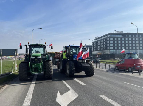 Środa z rolniczymi protestami w regionie [RELACJA] - 5