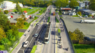 Tak będzie wyglądała Trasa Autobusowo-Tramwajowa na Swojczyce