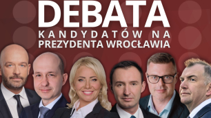 Debata wszystkich kandydatów na prezydenta Wrocławia [POSŁUCHAJ]