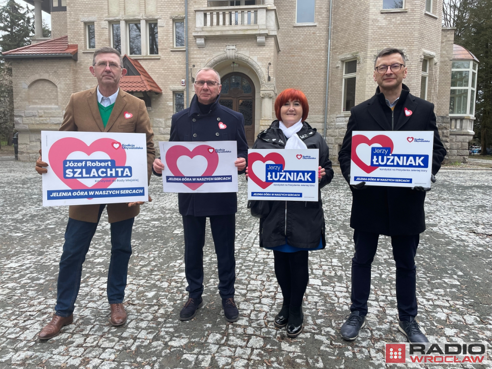 Koalicja Obywatelska przedstawiła swój plan dla Jeleniej Góry - fot. Jakub Thauer / Radio Wrocław