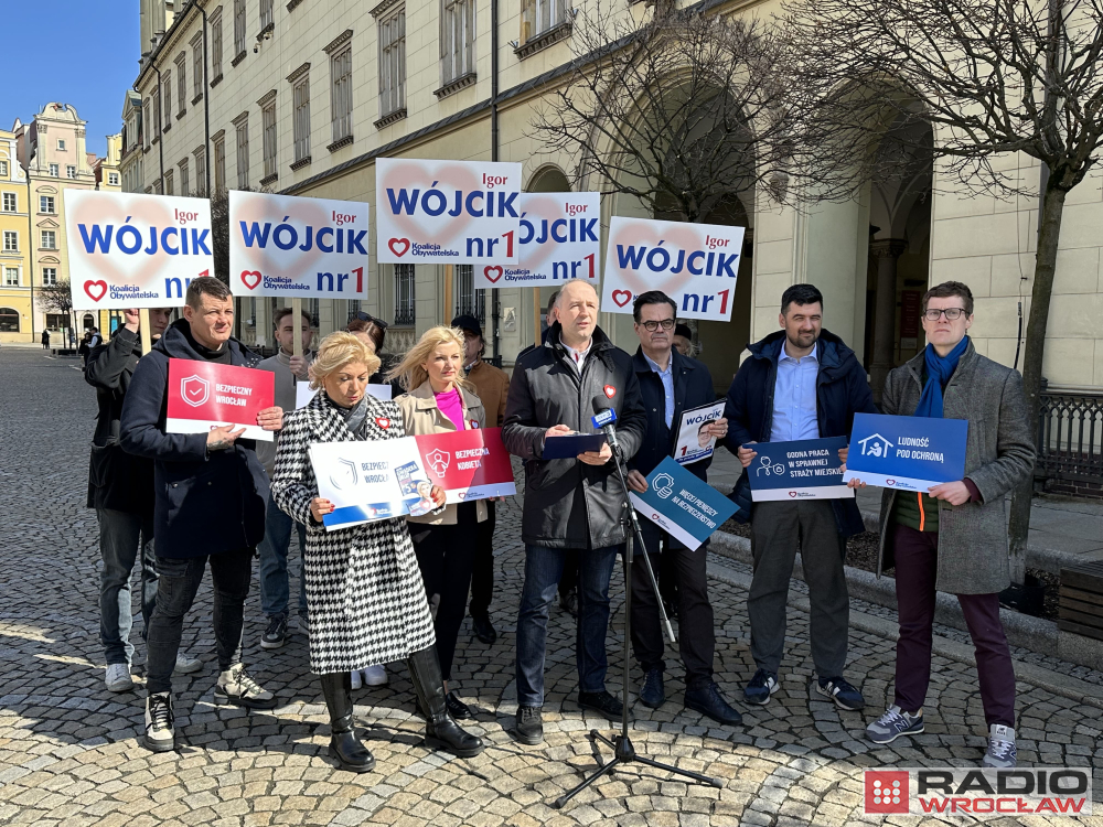 Kandydaci KO mówili o bezpieczeństwie kobiet w mieście  - fot. Piotr Osowicz / Radio Wrocław