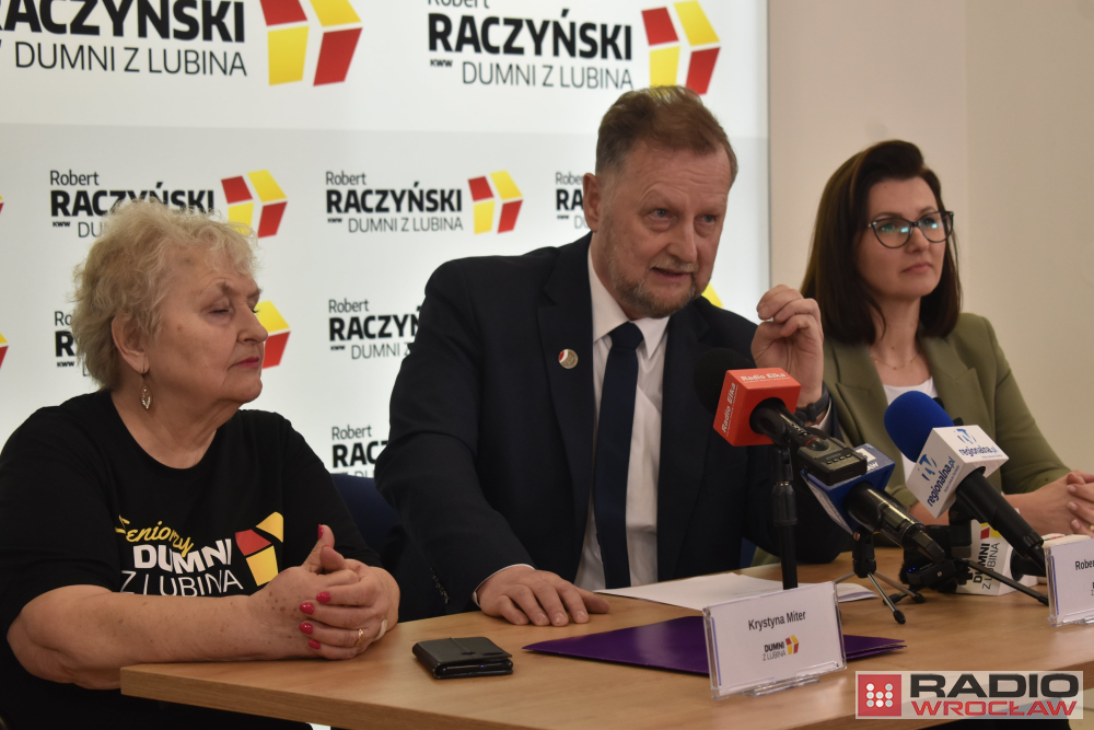 Prezydent Raczyński o aquaparku w Lubinie: Praca wre - fot. Karolina Bieniek / Radio Wrocław