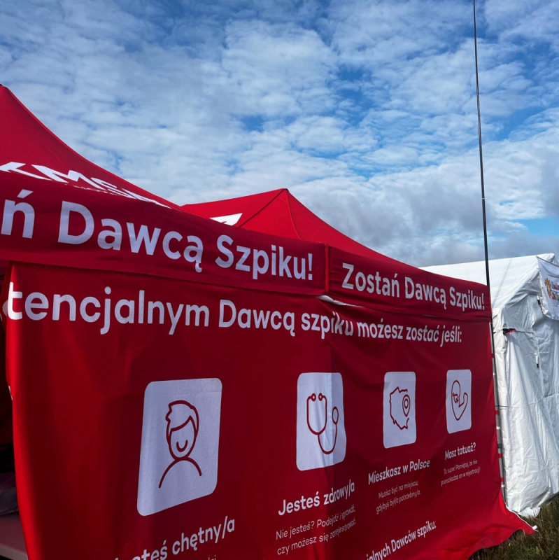 Fundacja DKMS zachęca do zapisania się do bazy dawców - fot. Fundacja DKMS