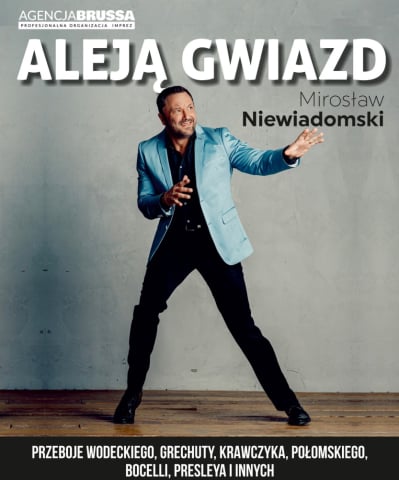Radio Wrocław zaprasza: Mirosław Niewiadomski - "Aleją Gwiazd" (z zespołem)