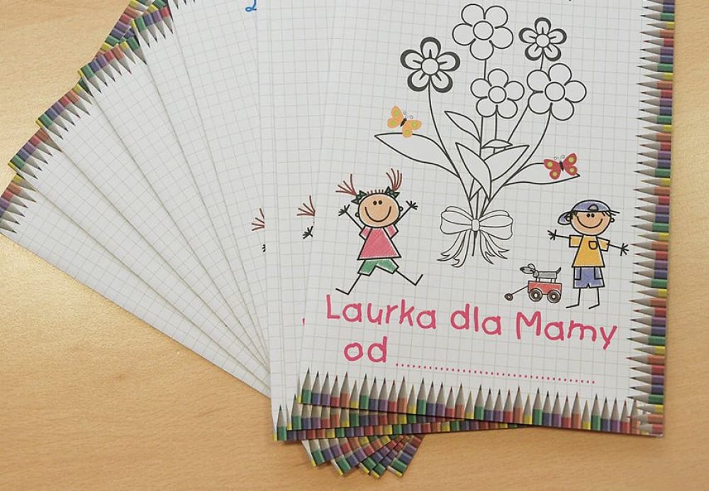 90 tysięcy laurek o zdrowym stylu życia trafi do dolnośląskich przedszkolaków - fot. mat. prasowe NFZ