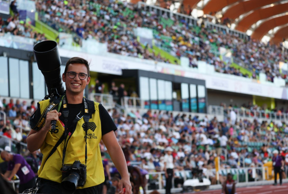Biega z aparatem w poszukiwaniu sportowych emocji [POSŁUCHAJ] - fot. archiwum prywatne Pawła Skraby