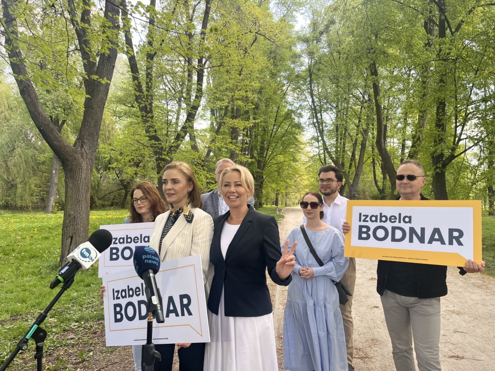 Joanna Mucha wspiera Izabelę Bodnar - fot. Joanna Jaros