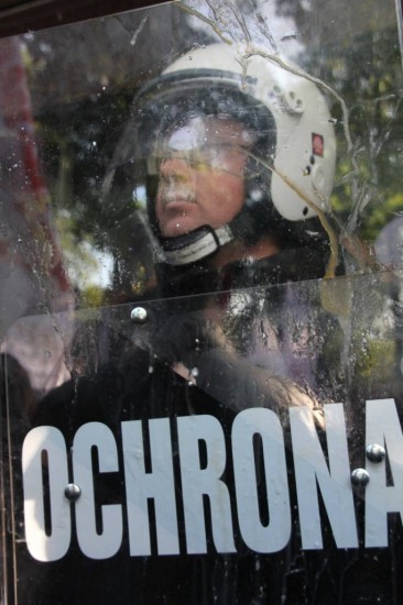 Ostry protest przed KGHM (Zobacz) - 7