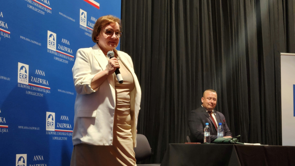 Anna Zalewska o Zielonym Ładzie "Plan absolutnie nierealny" - fot. Jarosław Wrona