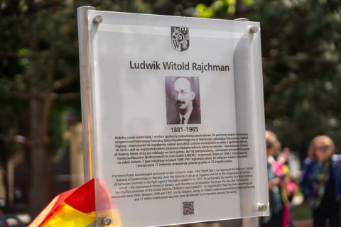 Ludwik Witold Rajchman ma swój skwer we Wrocławiu - 4