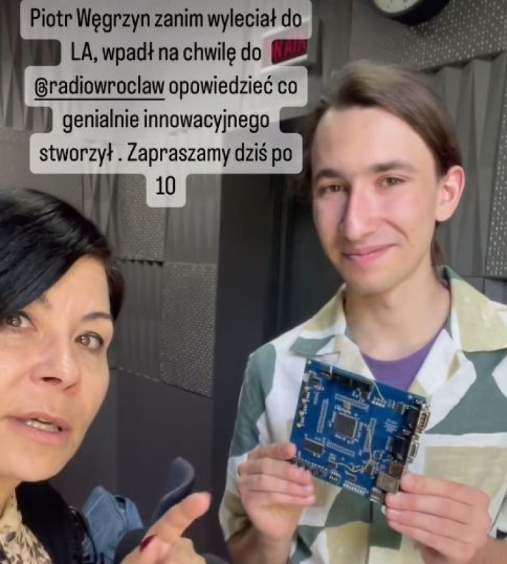 Wrocławski student stworzył procesor i pojechał na konkurs do Los Angeles - fot. RW