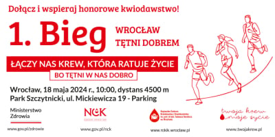 1. Bieg Wrocław Tętni Dobrem