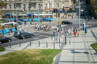 Wrocław: Trwa badanie ruchu pieszych i rowerzystów