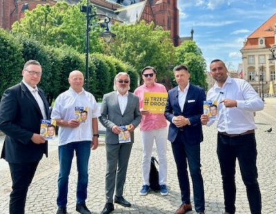 Ryszard Petru w Legnicy o Kolei Metropolitalnej i podatku miedziowym