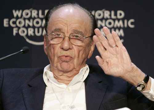 Murdoch chce kasy od internautów - (Fot. Flickr / World Economic Forum)