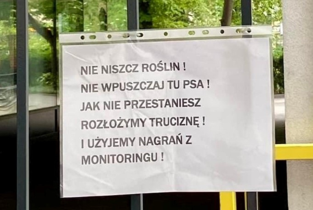 Pogróżki na Nadoodrzu. Ktoś bardzo nie lubi... psów - fot. Ida Górska