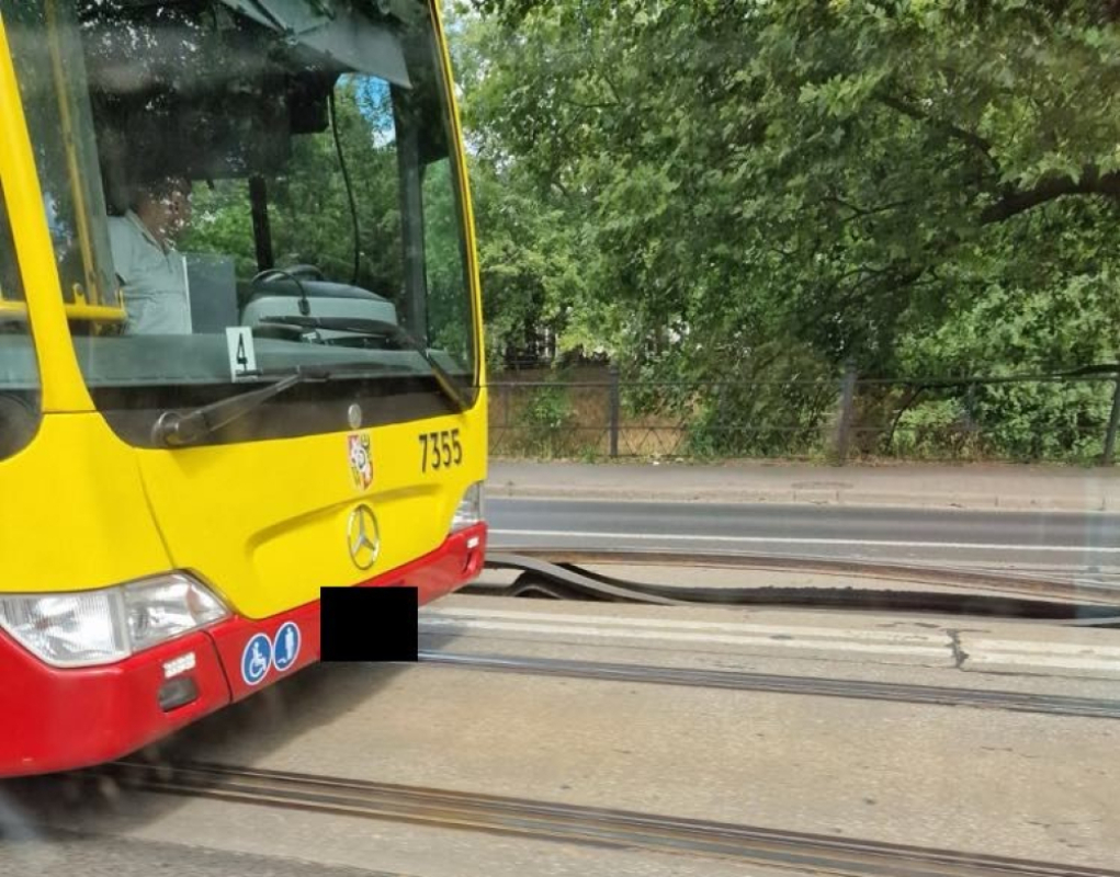 Temperatura poszła w górę, podobnie jak... szyny we Wrocławiu - fot. Monika Kierzkowska