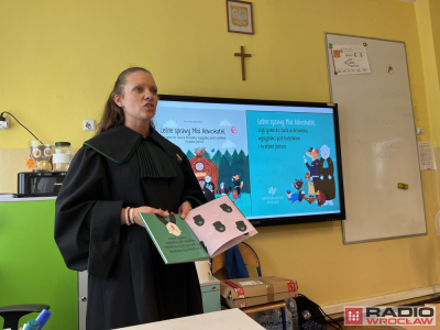 Misia Adwokatka podbija szkoły - prawnicy odwiedzają dzieci