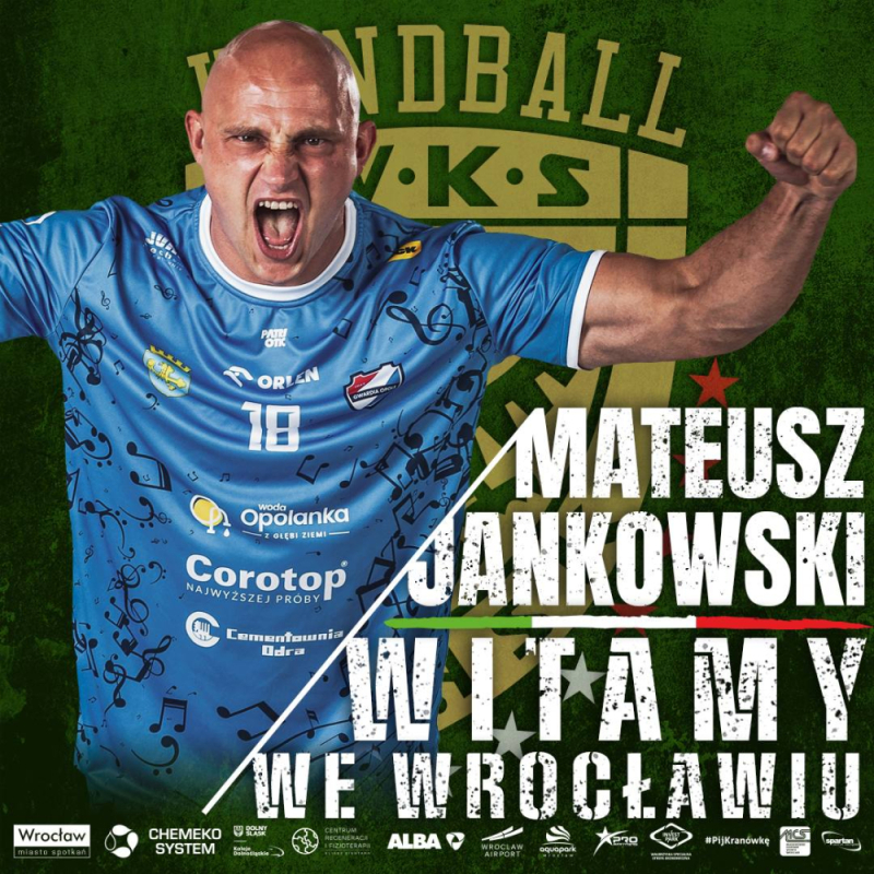 Weteran parkietów Superligi wzmacnia Śląsk Wrocław - fot. WKS Śląsk Wrocław piłka ręczna FB