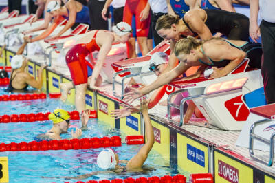 Pływaczka Juvenii Wrocław tuż za podium ME