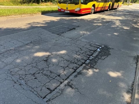 Ulica Balonowa jeszcze w tym roku przejdzie tzw. szybką wymianę nawierzchni - 1