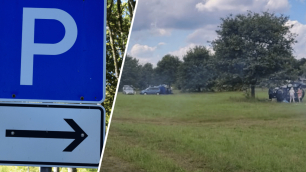 Parkują na dziko i niszczą tereny przy Kładce Zwierzynieckiej